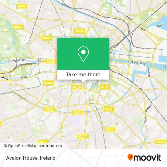 Avalon House map