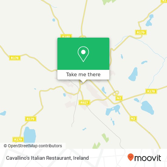 Cavallino's Italian Restaurant map