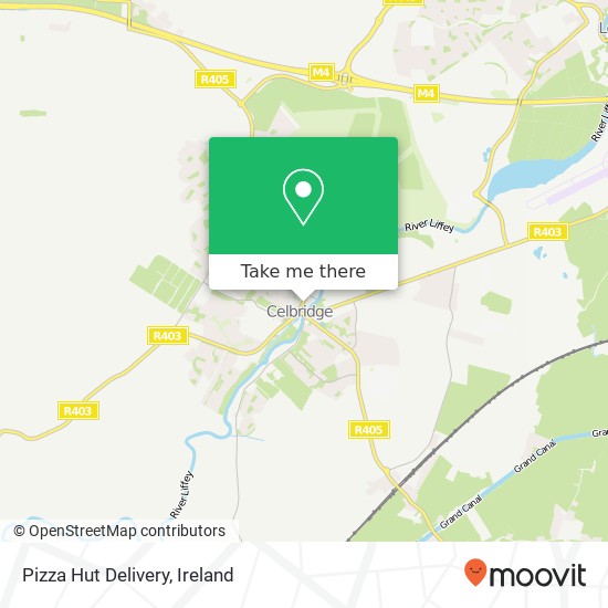 Pizza Hut Delivery map