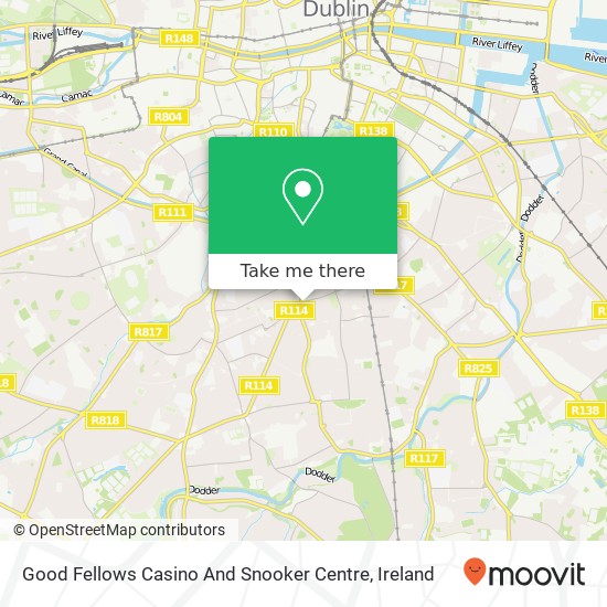 Good Fellows Casino And Snooker Centre map