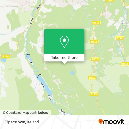 Piperstown map