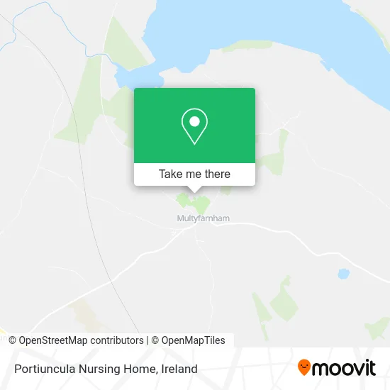 Portiuncula Nursing Home map