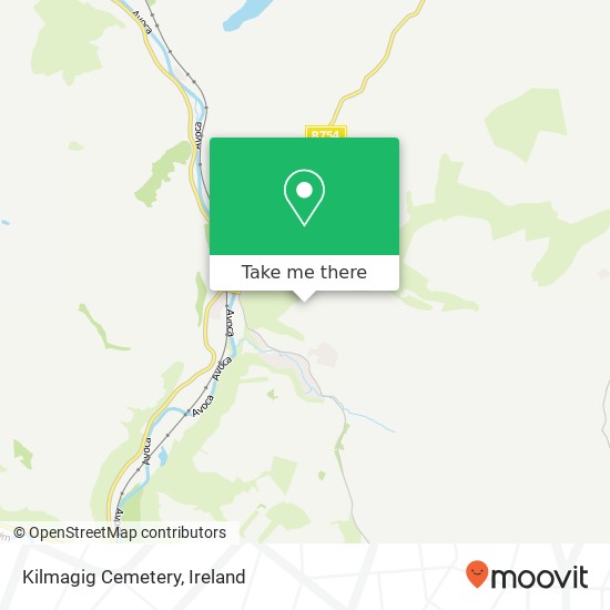 Kilmagig Cemetery map