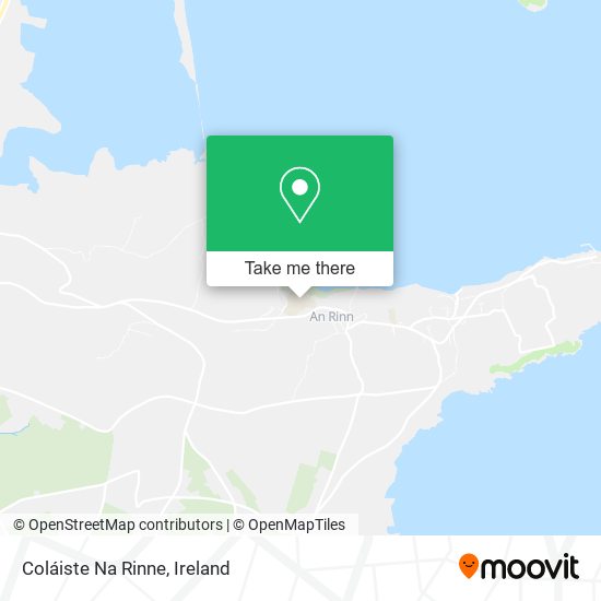 Coláiste Na Rinne map