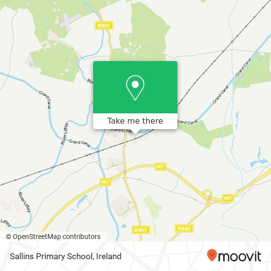 Sallins Primary School map
