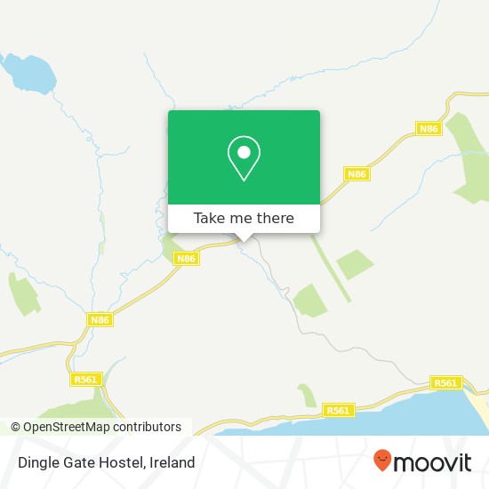 Dingle Gate Hostel map