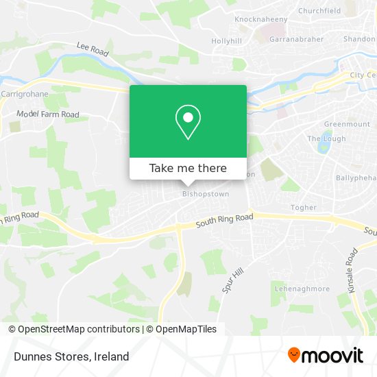 Dunnes Stores map