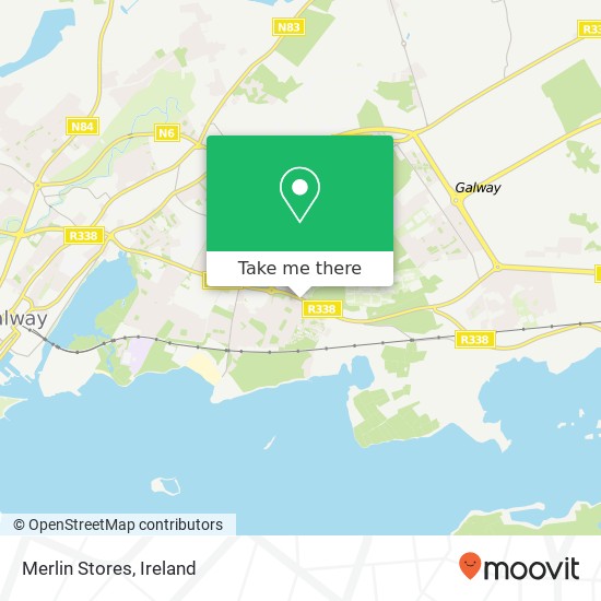 Merlin Stores map