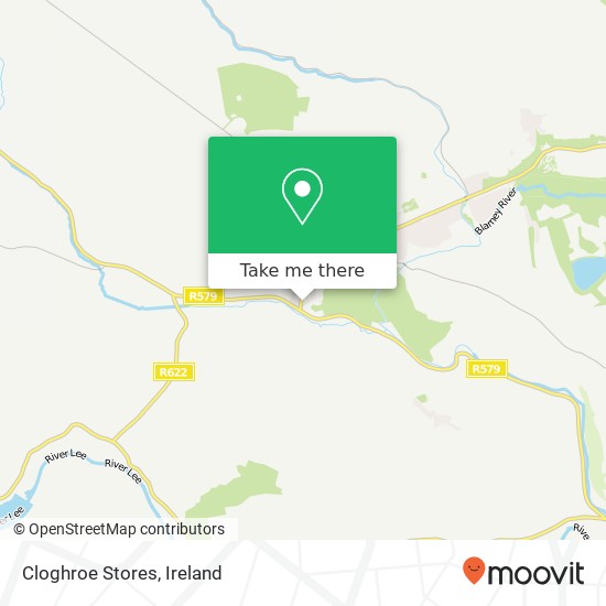 Cloghroe Stores map