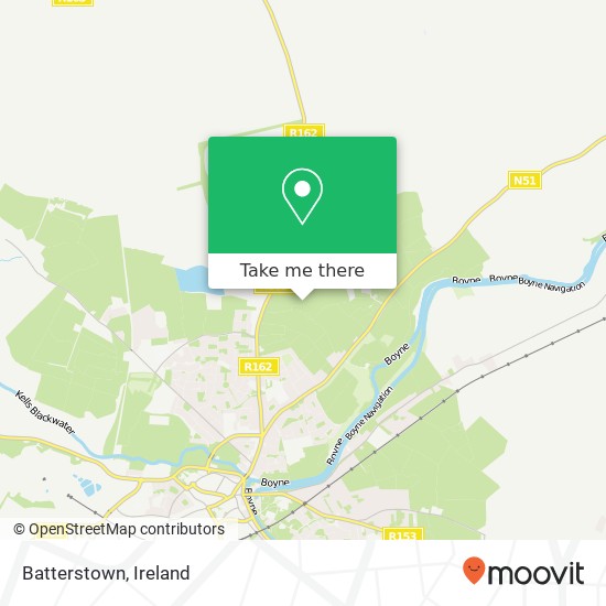 Batterstown map