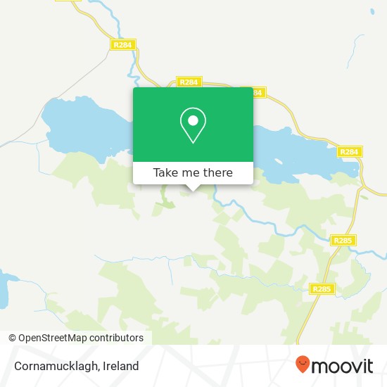Cornamucklagh map