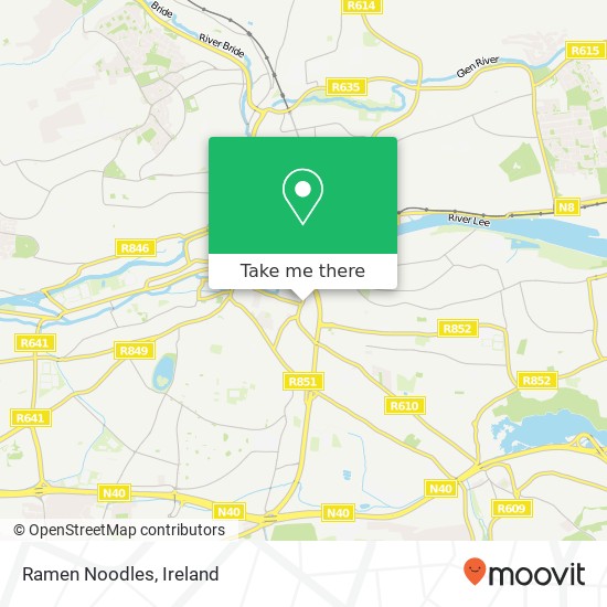 Ramen Noodles map