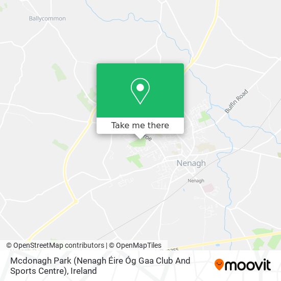 Mcdonagh Park (Nenagh Éire Óg Gaa Club And Sports Centre) map