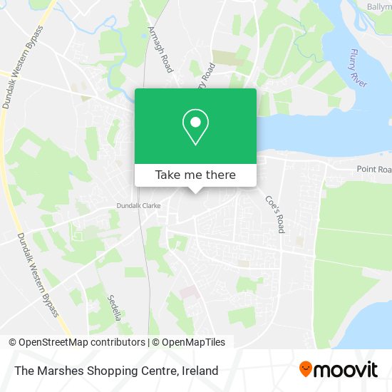 The Marshes Shopping Centre map