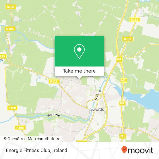 Energie Fitness Club map
