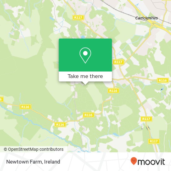 Newtown Farm map