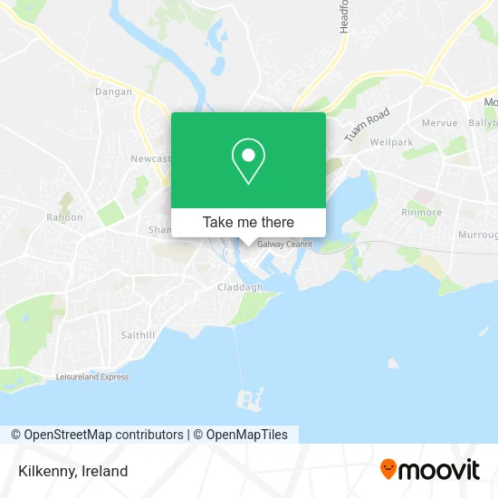 Kilkenny map