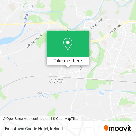 Finnstown Castle Hotel map