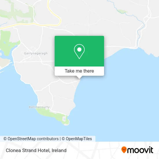 Clonea Strand Hotel map