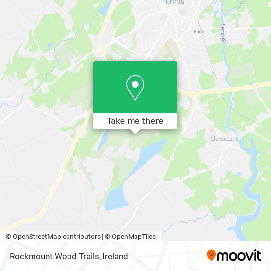 Rockmount Wood Trails map
