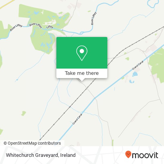 Whitechurch Graveyard map