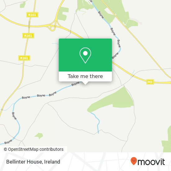 Bellinter House map