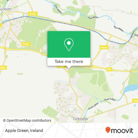 Apple Green map