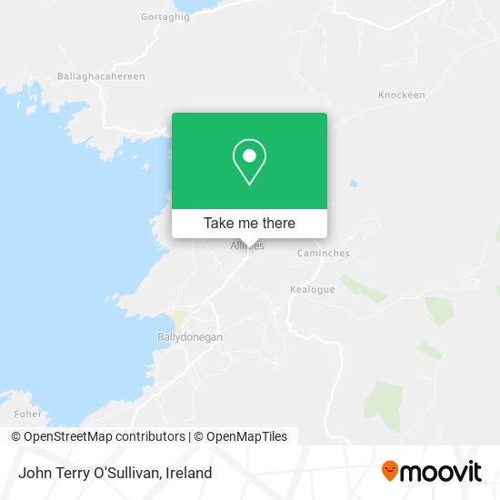 John Terry O'Sullivan map