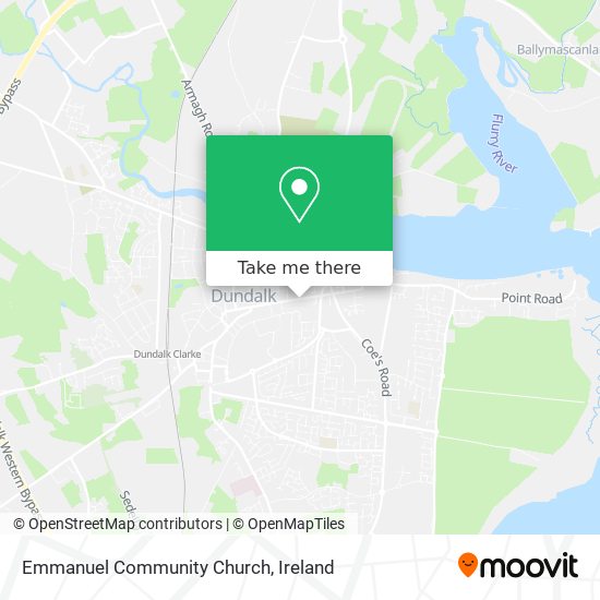Emmanuel Community Church map