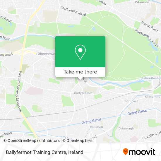 Ballyfermot Training Centre map