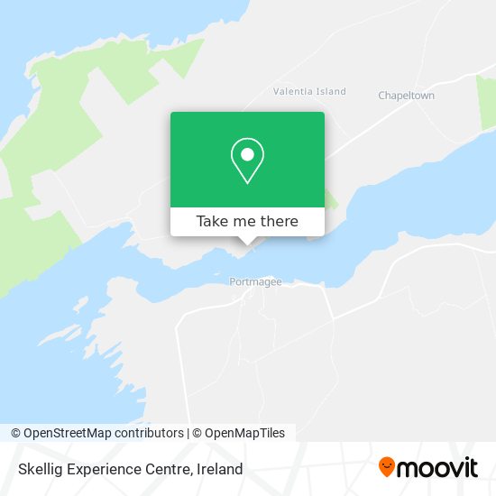 Skellig Experience Centre map