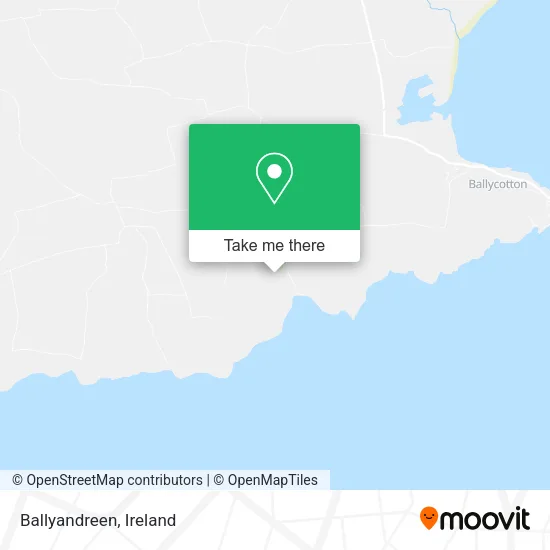 Ballyandreen map