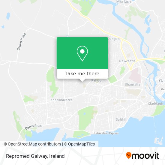 Repromed Galway map