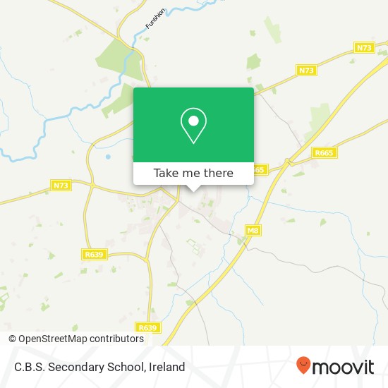 C.B.S. Secondary School map