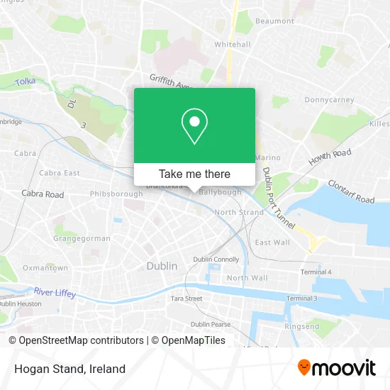 Hogan Stand map