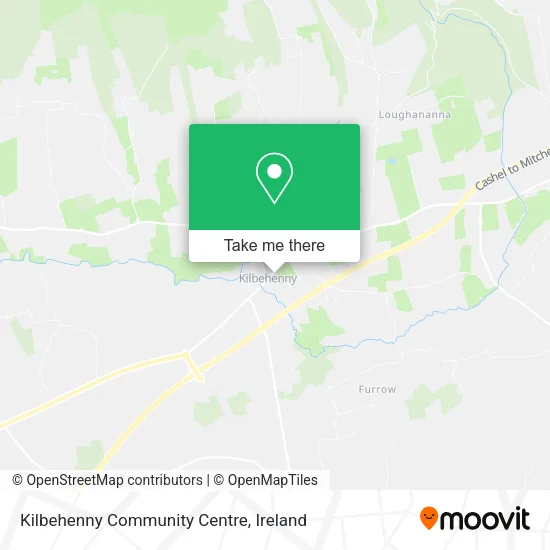 Kilbehenny Community Centre map