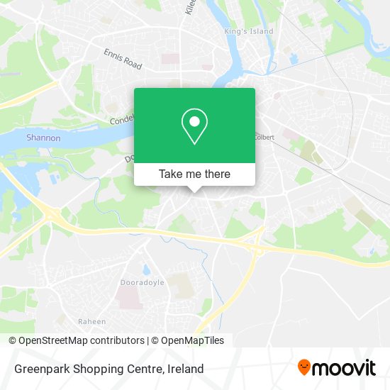 Greenpark Shopping Centre map