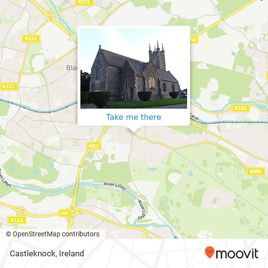 Castleknock map