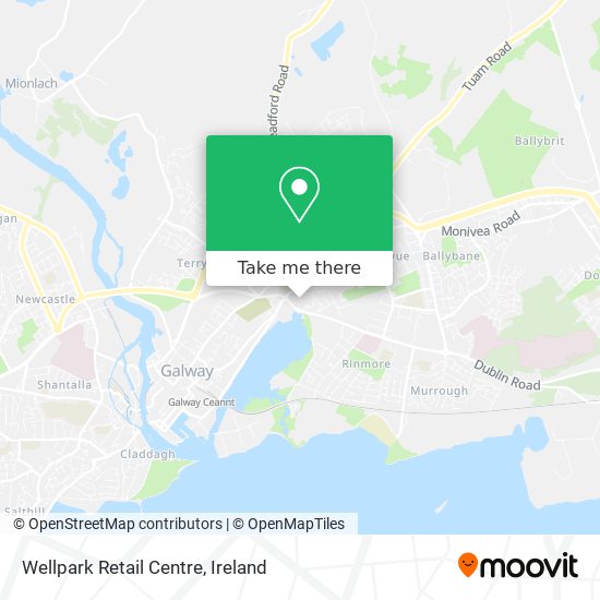 Wellpark Retail Centre map