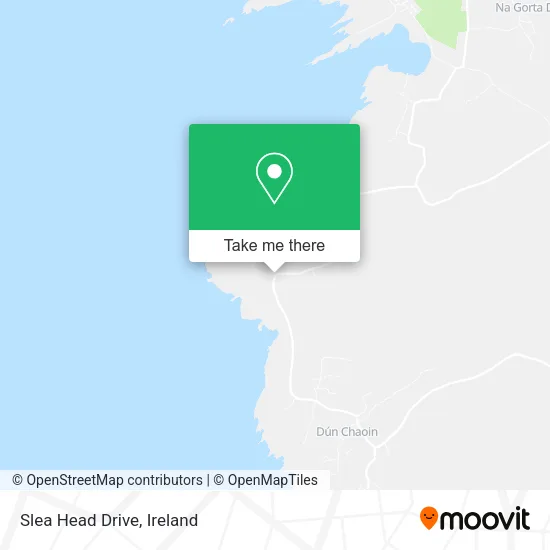 Slea Head Drive map