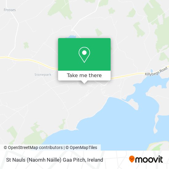 St Nauls (Naomh Náille) Gaa Pitch map