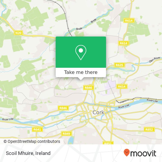 Scoil Mhuire map