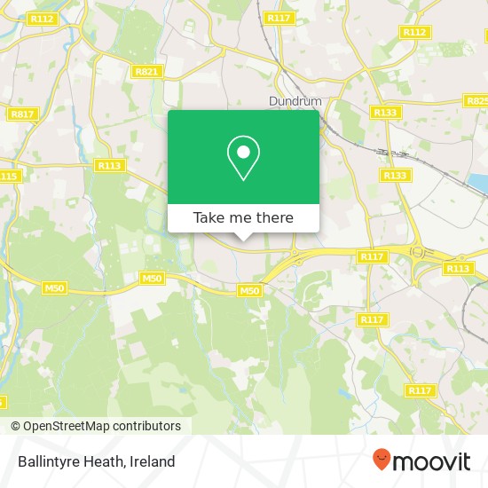 Ballintyre Heath map