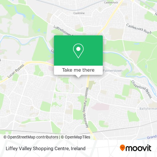 Liffey Valley Shopping Centre map