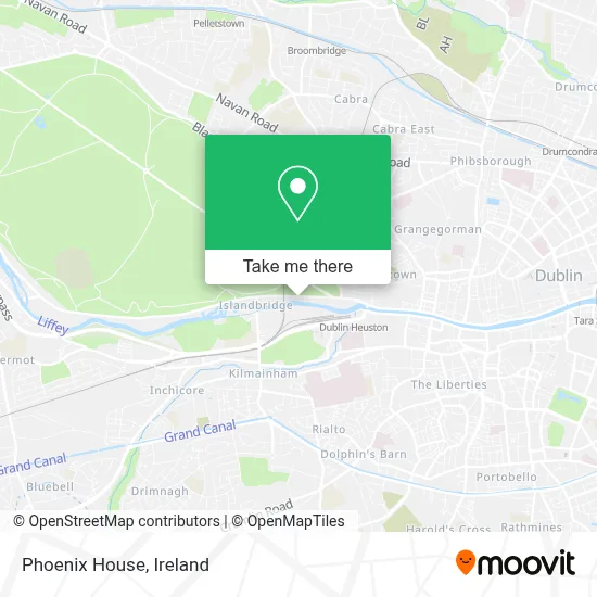 Phoenix House map
