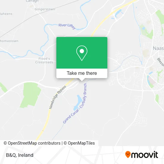 B&Q map