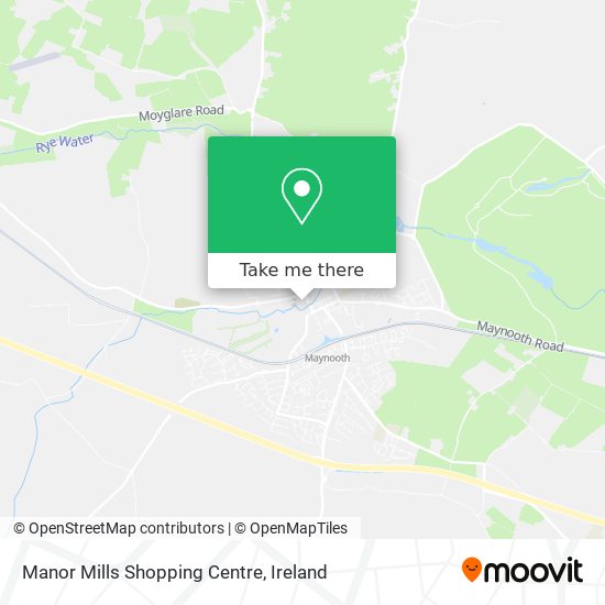 Manor Mills Shopping Centre plan