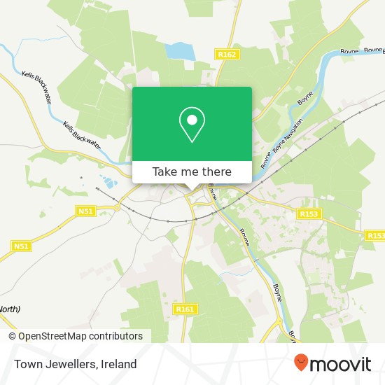 Town Jewellers map