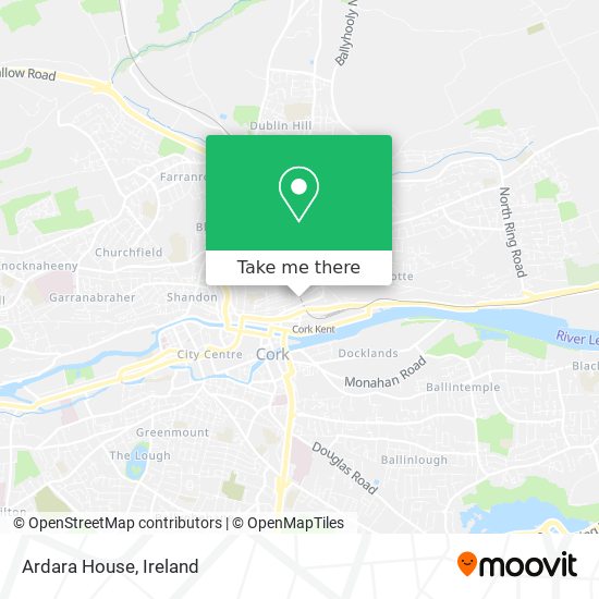 Ardara House map