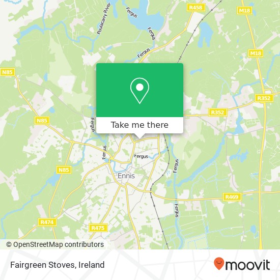 Fairgreen Stoves map